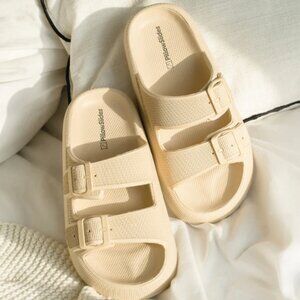 NWT The Pillow Sandals by Pillow Slides™ , Sandstone, US 5-6, EU 35/36